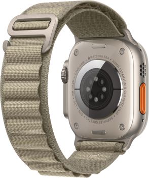 Apple Watch Ultra 2 GPS + Cellular, 49 мм, корпус из титана, ремешок Alpine оливкового цвета S/M